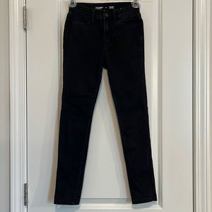 Old Navy Girls Black Stretchy Jeggings Sz 12